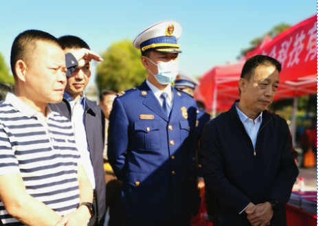 BAT365线上平台科技参加河源市 2021 年新《安全生产法》 宣传周